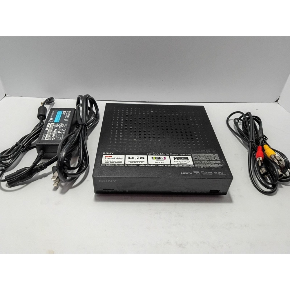 SONY Network Media Player with Built In Wi-Fi | SMP-N100 Great Condition TESTED